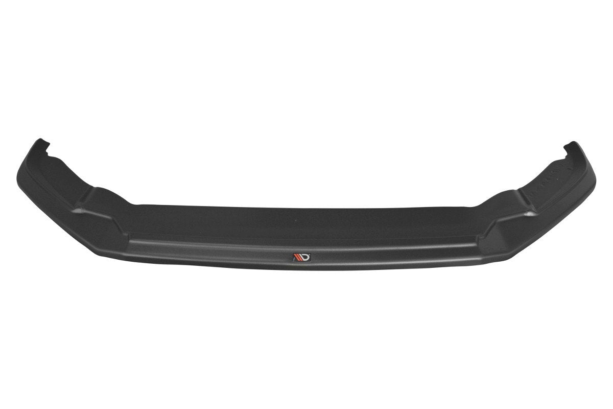 Street+ Spoilerlippe Front Ansatz V.2 passend für VOLKSWAGEN SCIROCCO MK.3 R FACELIFT schwarz Hochglanz – Ansicht 1