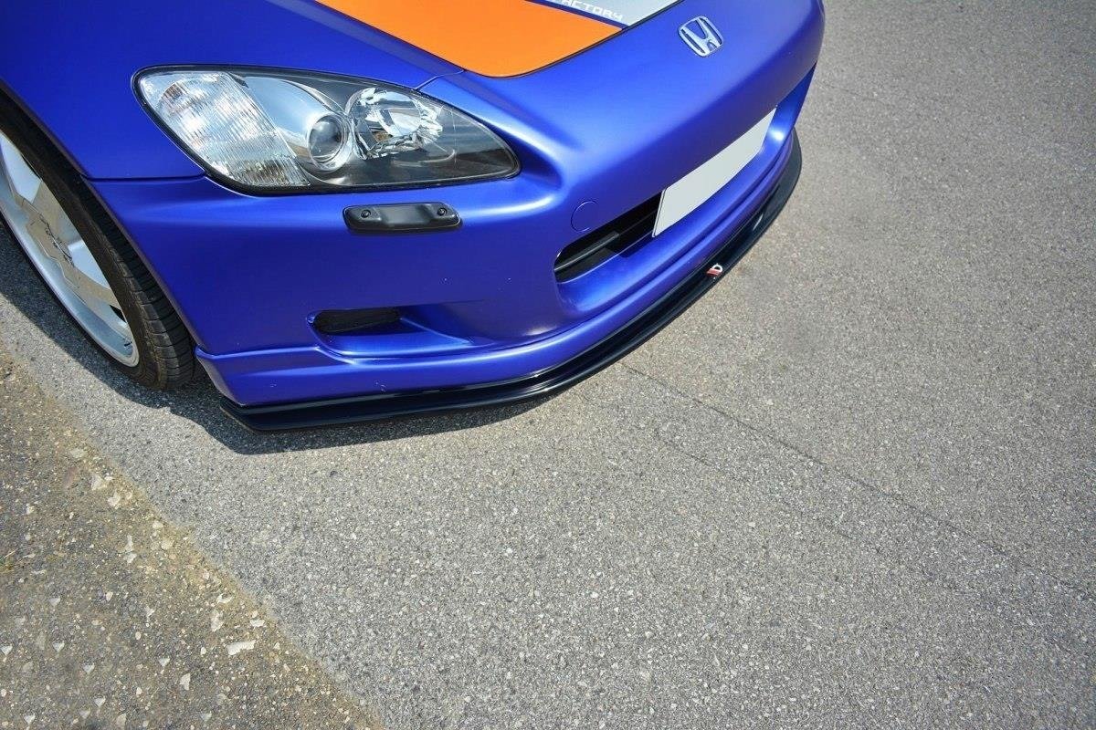 Street+ Spoilerlippe Front Ansatz passend für v.2 HONDA S2000 schwarz Hochglanz – Ansicht 4