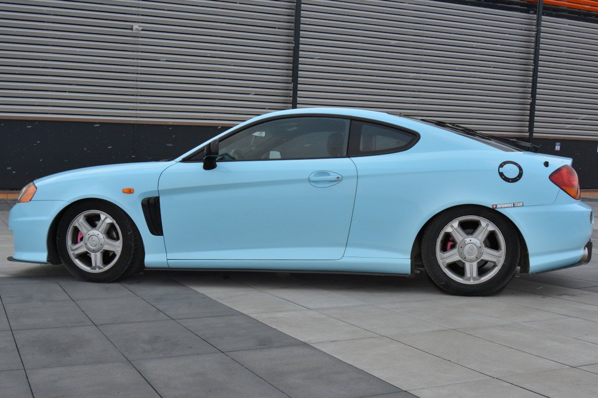 Racing Seitenschweller Ansatz HYUNDAI TIBURON MK.2 FACELIFT – Ansicht 4