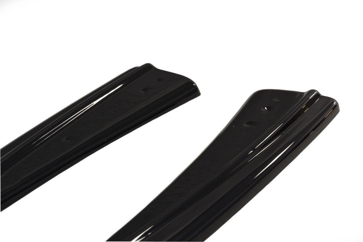 Heck Ansatz Flaps Diffusor V.1 passend für Audi RS7 C7 schwarz Hochglanz – Ansicht 7