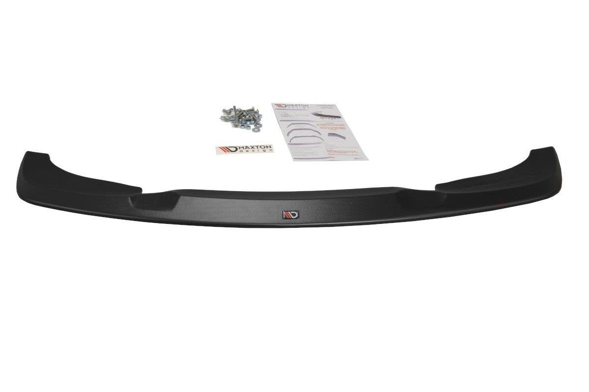 Street+ Spoilerlippe Front Ansatz V.1 passend für BMW M3 E46 Coupe schwarz Hochglanz – Ansicht 2