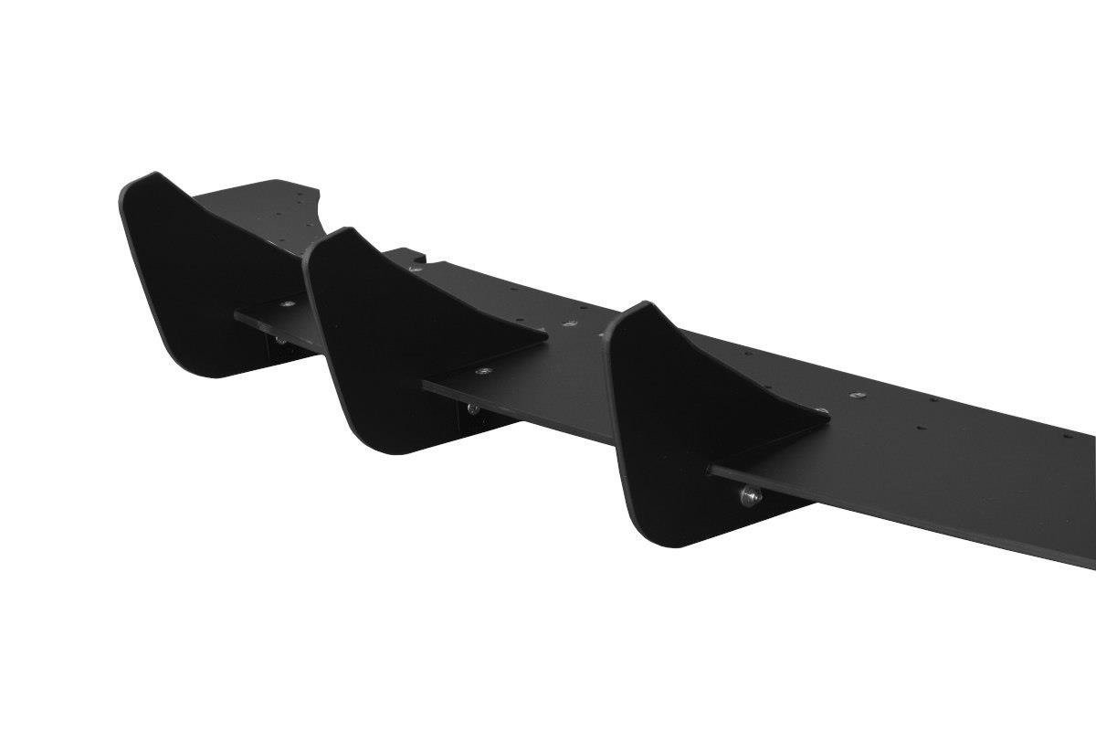 Diffusor Heck Ansatz passend für Heckschürze V.1 passend für Seat Leon Mk2 Cupra/ FR – Ansicht 7