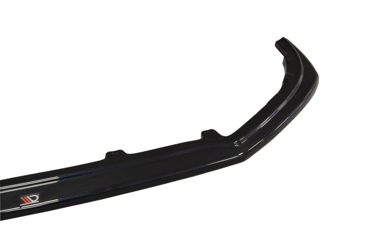 Street+ Spoilerlippe Front Ansatz V.1 passend für Renault Megane Mk4 Hatchback schwarz Hochglanz – Ansicht 7