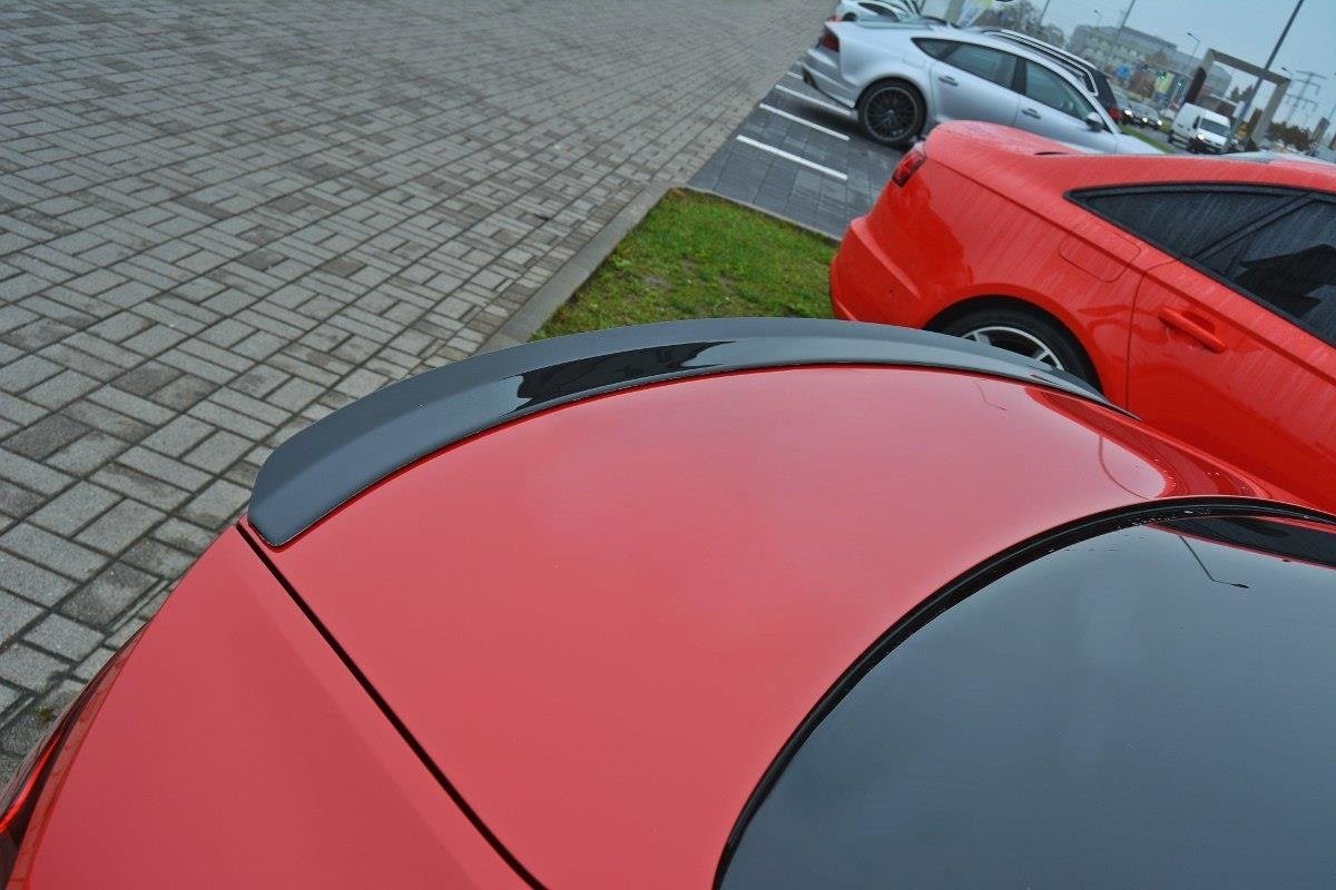 Heckspoiler Lippe Audi S5 Coupe / A5 S-Line / A5 Coupe F5 Facelift schwarz Hochglanz – Ansicht 3