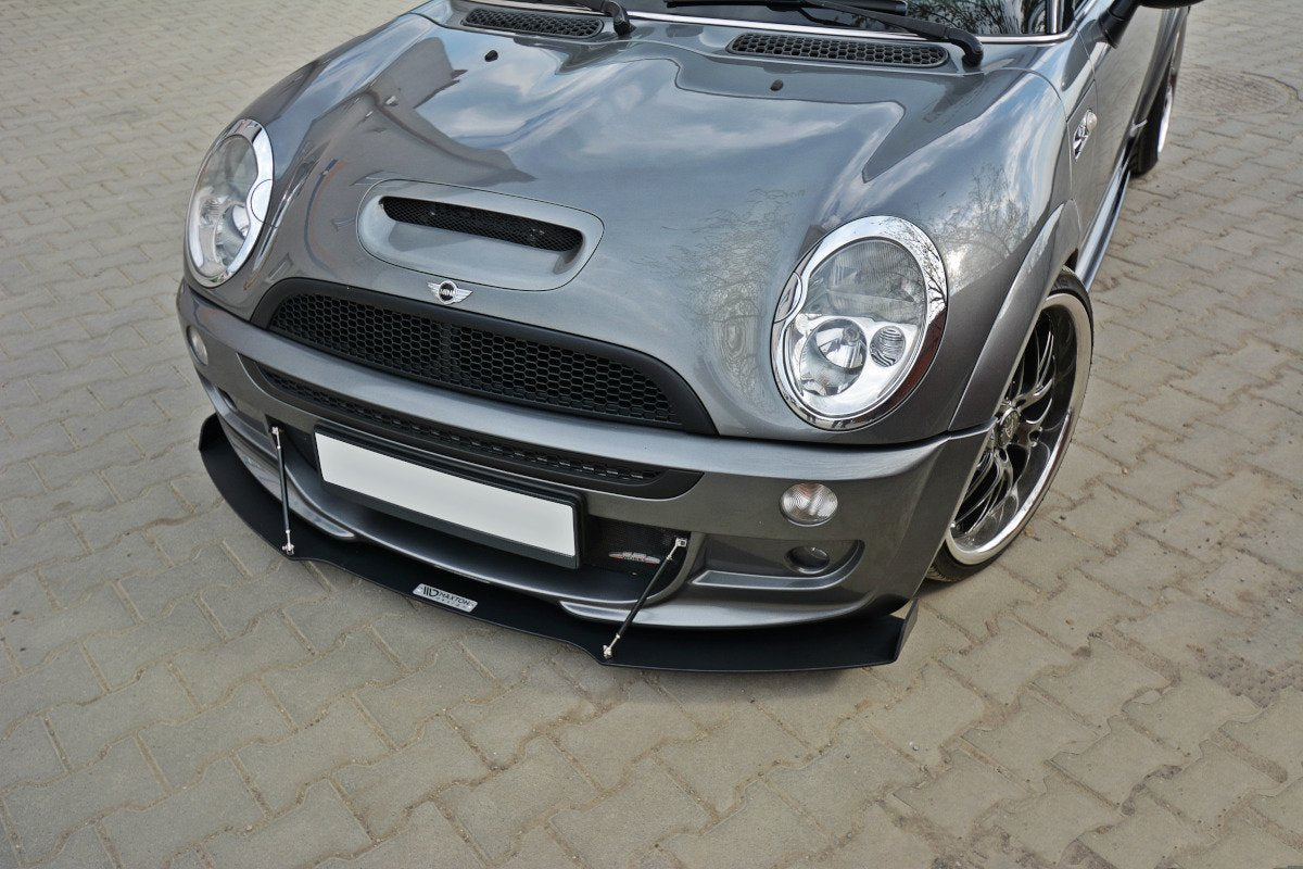 Racing Street+ Spoilerlippe Front Ansatz passend für MINI R53 COOPER S JCW – Ansicht 2