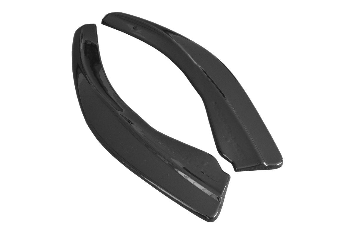 Heck Ansatz Flaps Diffusor passend für BENTLEY CONTINENTAL GT schwarz Hochglanz – Ansicht 6