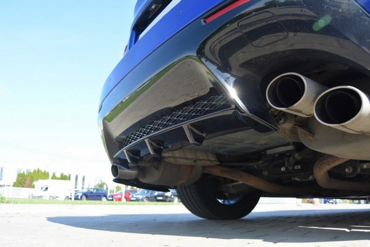 Diffusor Heck Ansatz passend für Lexus RC F schwarz Hochglanz – Ansicht 4