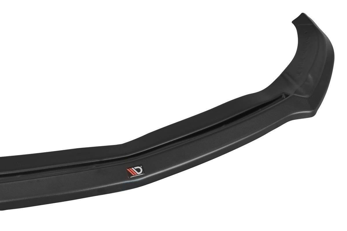 Street+ Spoilerlippe Front Ansatz V.1 passend für Mercedes A W176 AMG Facelift schwarz Hochglanz – Ansicht 6