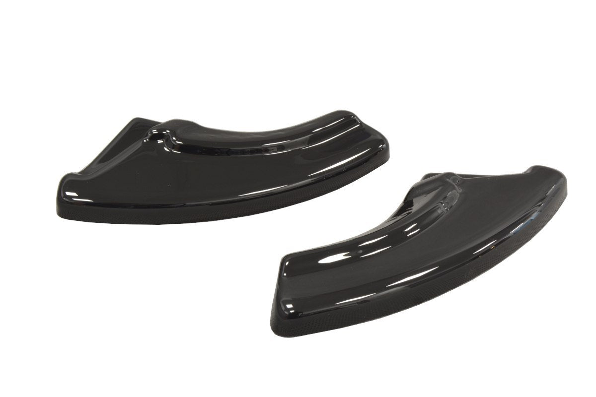 Heck Ansatz Flaps Diffusor passend für passend für Fiat Punto Evo Abarth schwarz Hochglanz schwarz Hochglanz – Ansicht 6