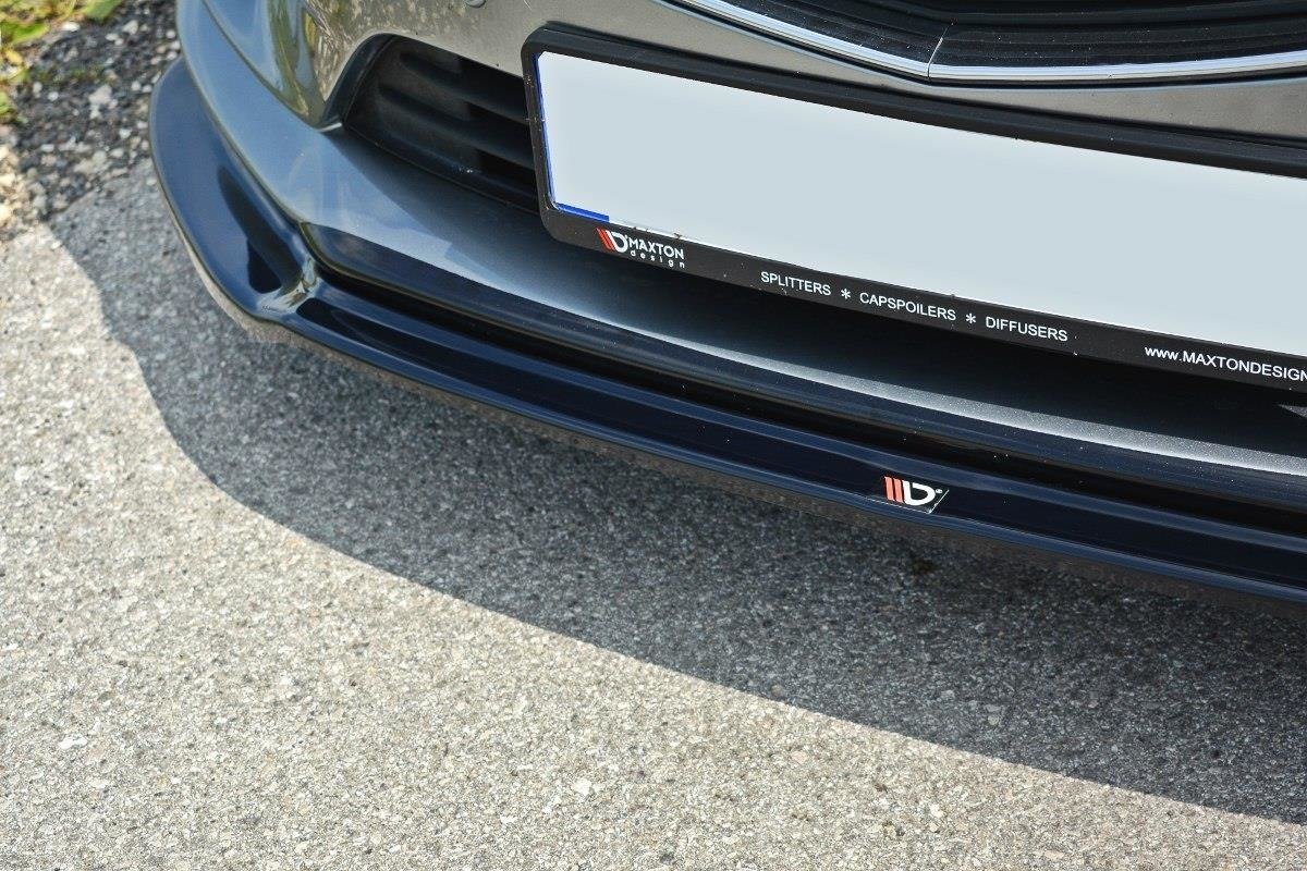 Street+ Spoilerlippe Front Ansatz V.1 passend für Mazda 6 GJ (Mk3) schwarz Hochglanz – Ansicht 4