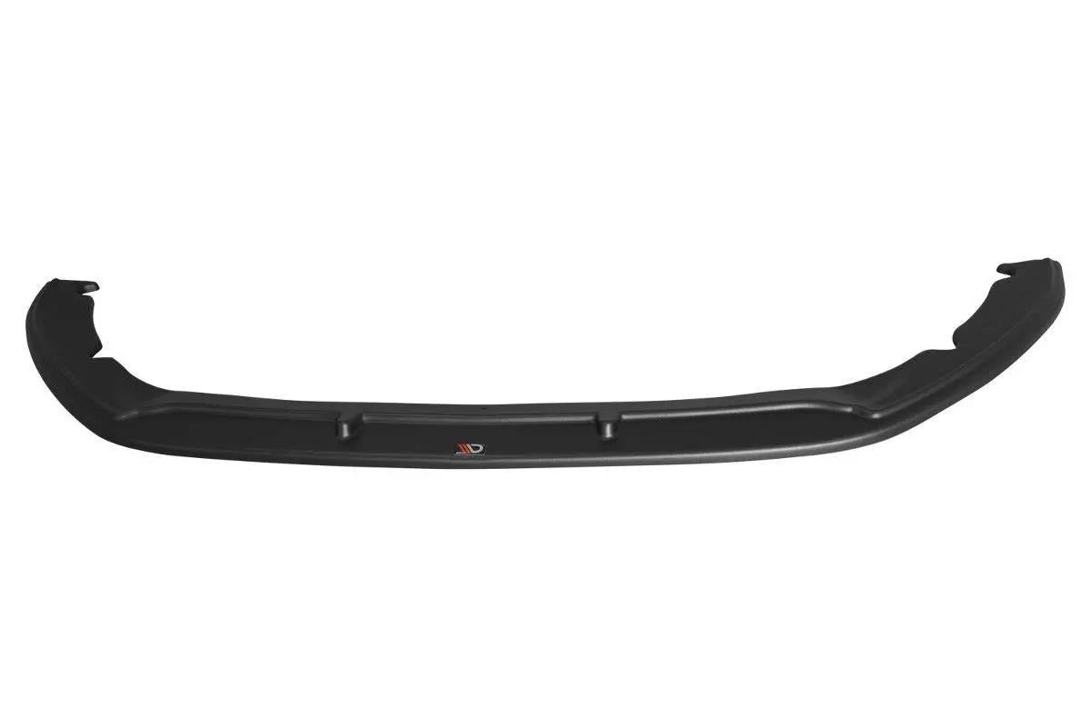 Street+ Spoilerlippe Front Ansatz V.1 passend für VW Passat R-Line B7  schwarz Hochglanz – Ansicht 4