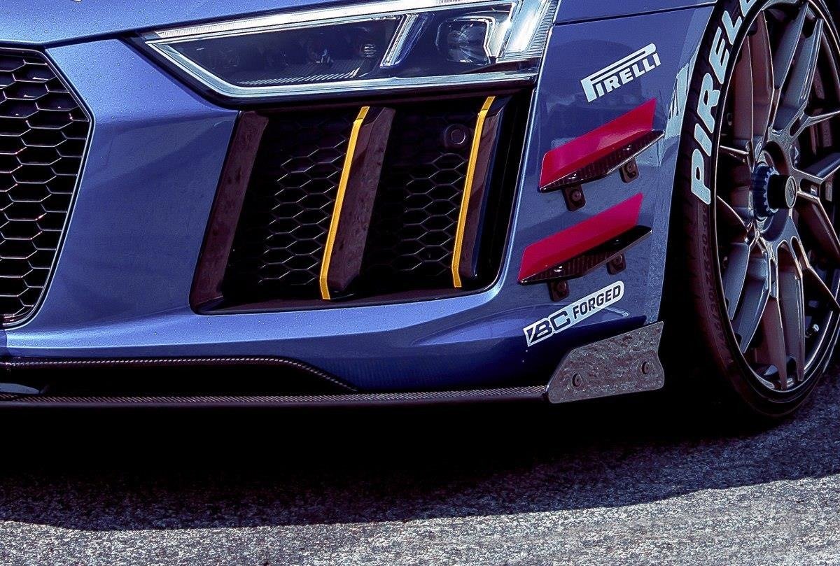 Ailes de pare-chocs avant (Canards) Audi R8 Mk.2 – Ansicht 4