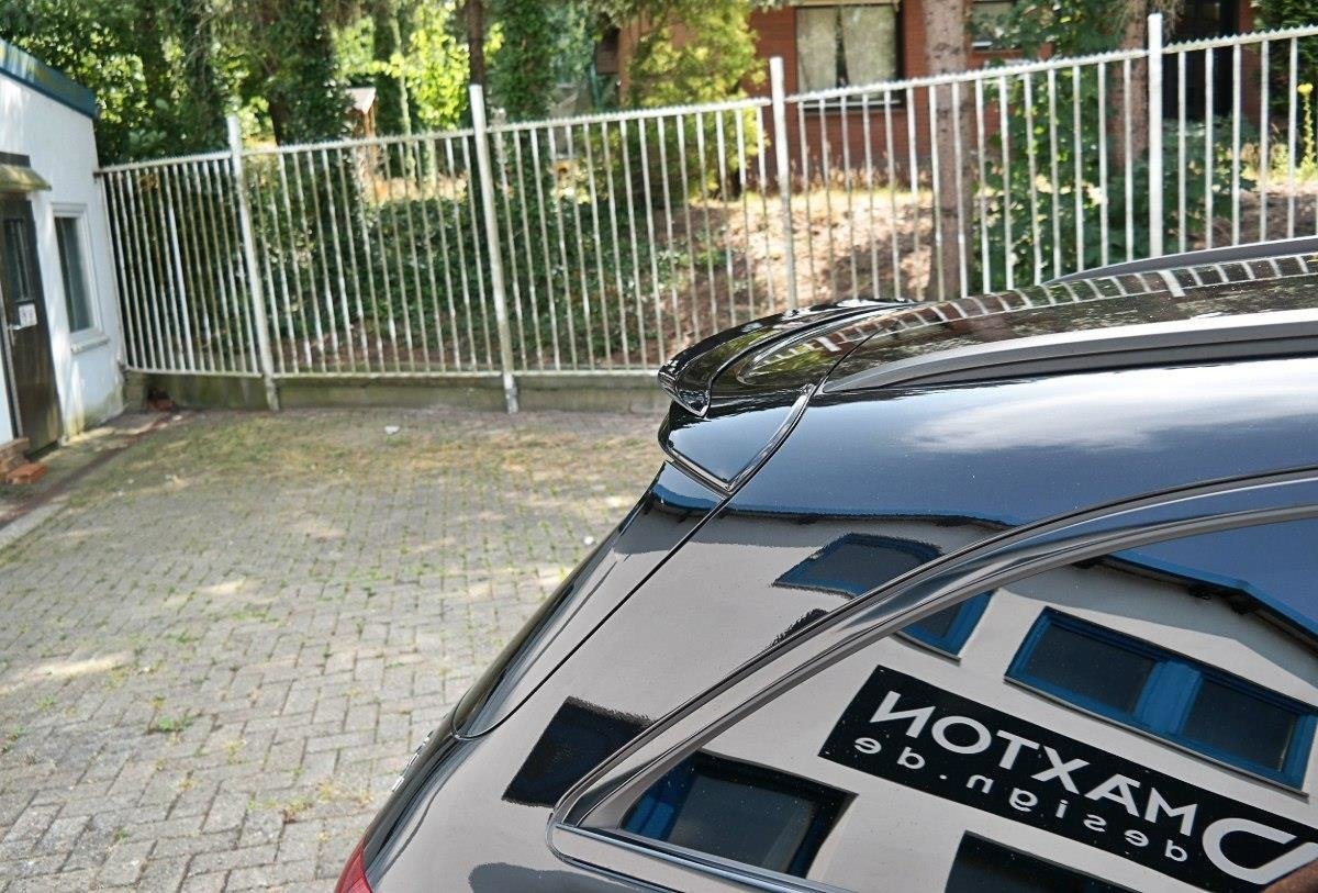 Heckspoiler Lippe Mercedes C-Klasse S205 63 AMG Kombi schwarz Hochglanz – Ansicht 3
