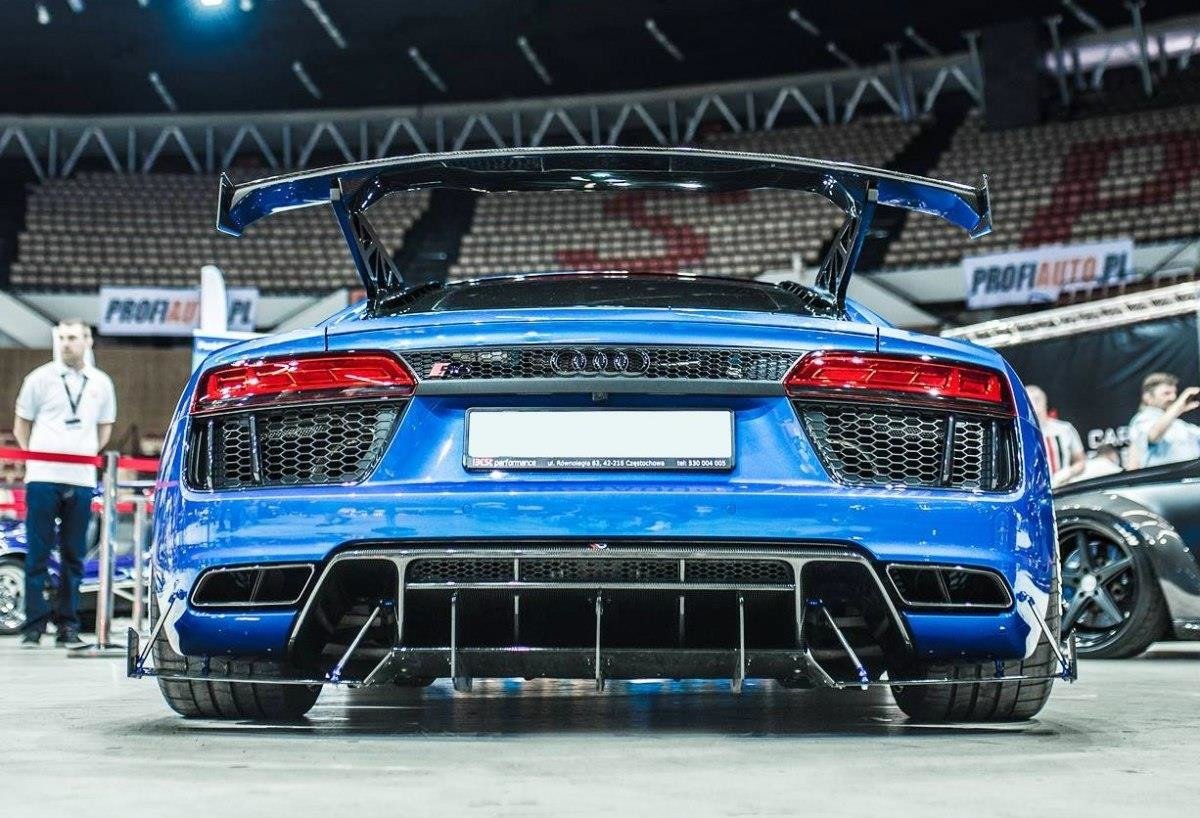 Heckschürze passend für Audi R8 Mk.2 – Ansicht 1