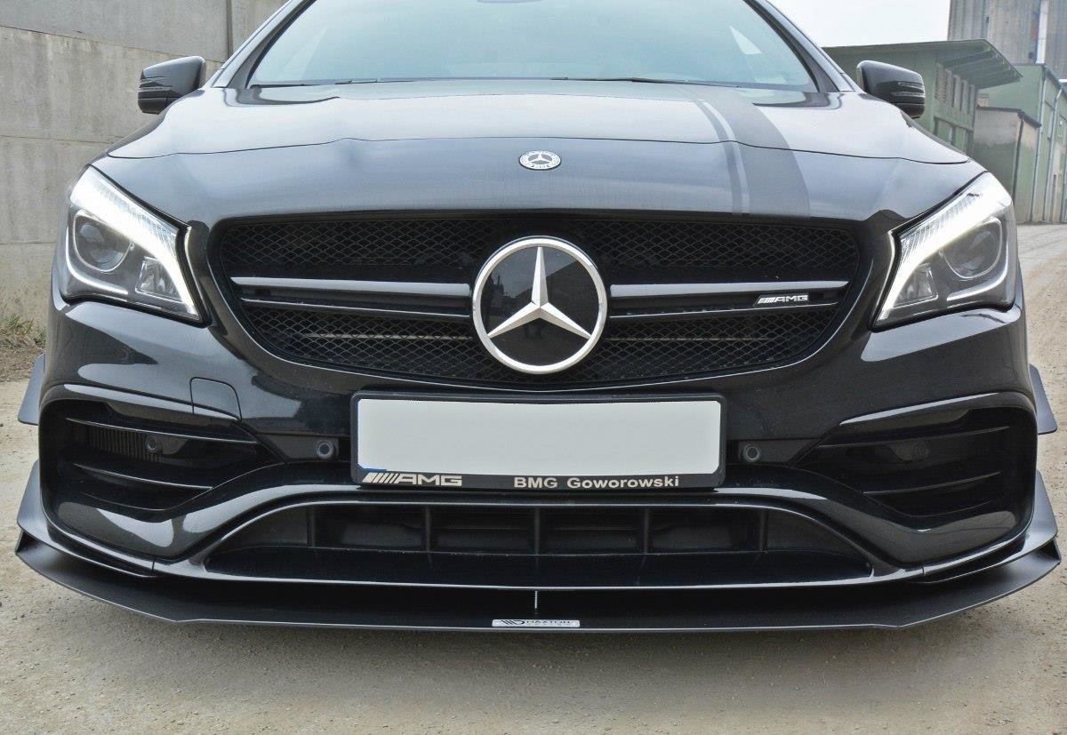 Racing Front Ansatz V.1 für Mercedes CLA A45 AMG C117 Facelift – Ansicht 3
