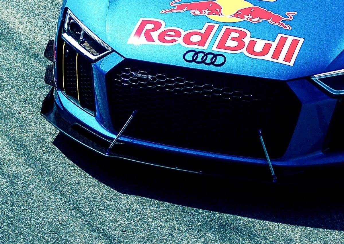 Sport Street+ Spoilerlippe Front Ansatz passend für Audi R8 Mk.2 – Ansicht 1