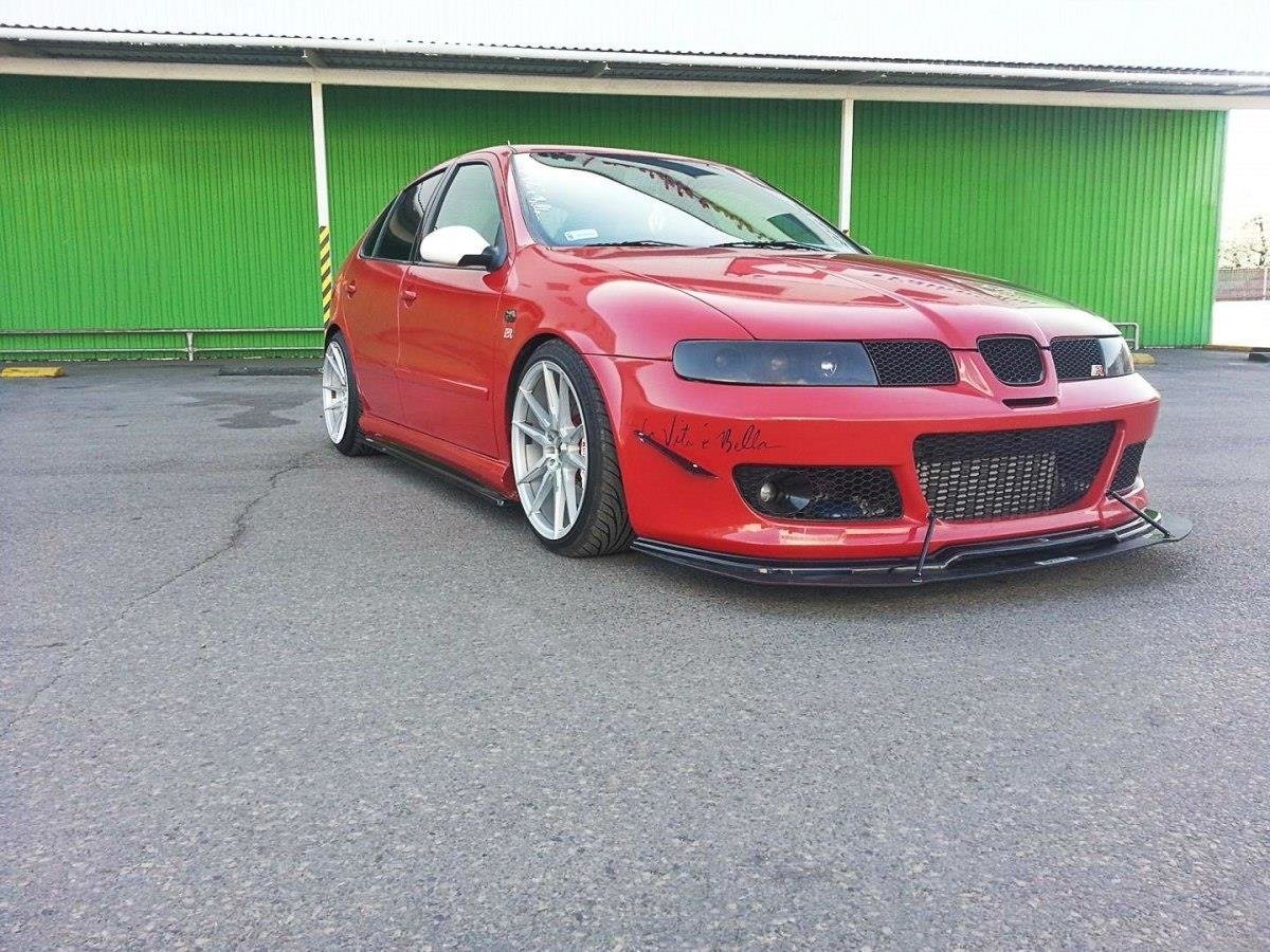 HYBRID Street+ Spoilerlippe Front Ansatz passend für Seat Leon Mk1 Cupra – Ansicht 3