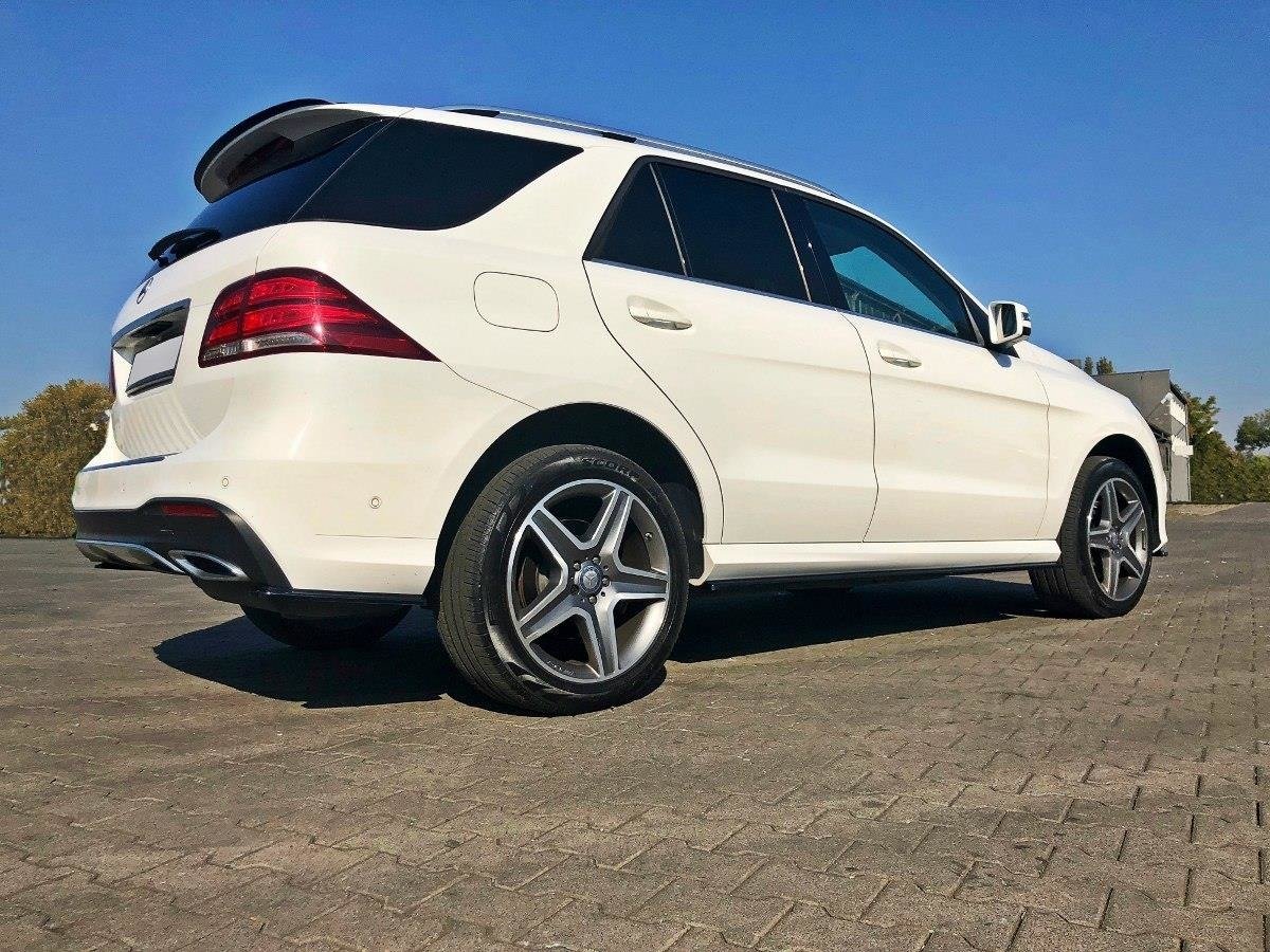 Street+ Seitenschweller Leisten passend für Mercedes GLE W166 AMG-Line schwarz Hochglanz – Ansicht 4