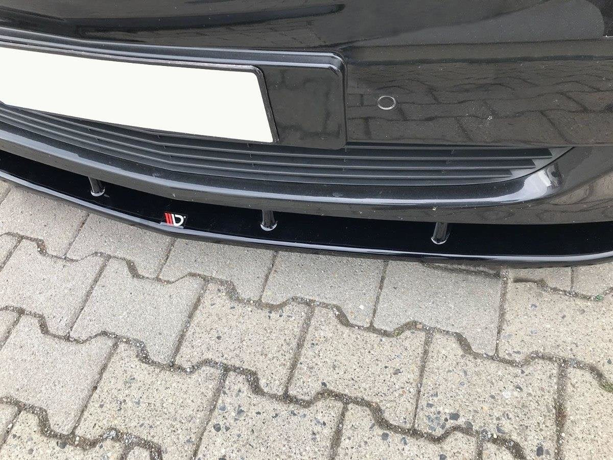Street+ Spoilerlippe Front Ansatz V.2 passend für Mercedes-Benz V-Klasse W447 schwarz Hochglanz – Ansicht 4