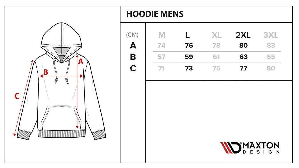 Mens Black hoodie – Ansicht 9