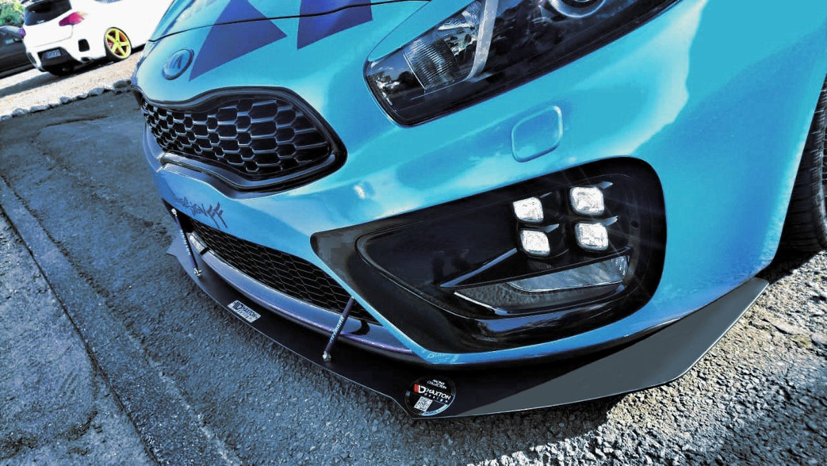 Racing Street+ Spoilerlippe Front Ansatz passend für KIA CEE"D / PRO CEE"D GT MK2 – Ansicht 2