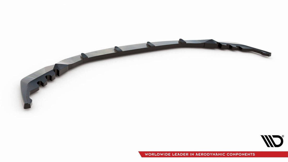 Street+ Spoilerlippe Front Ansatz V.2 passend für BMW M3 Limousine / Touring G80 / G81 schwarz Hochglanz – Ansicht 5