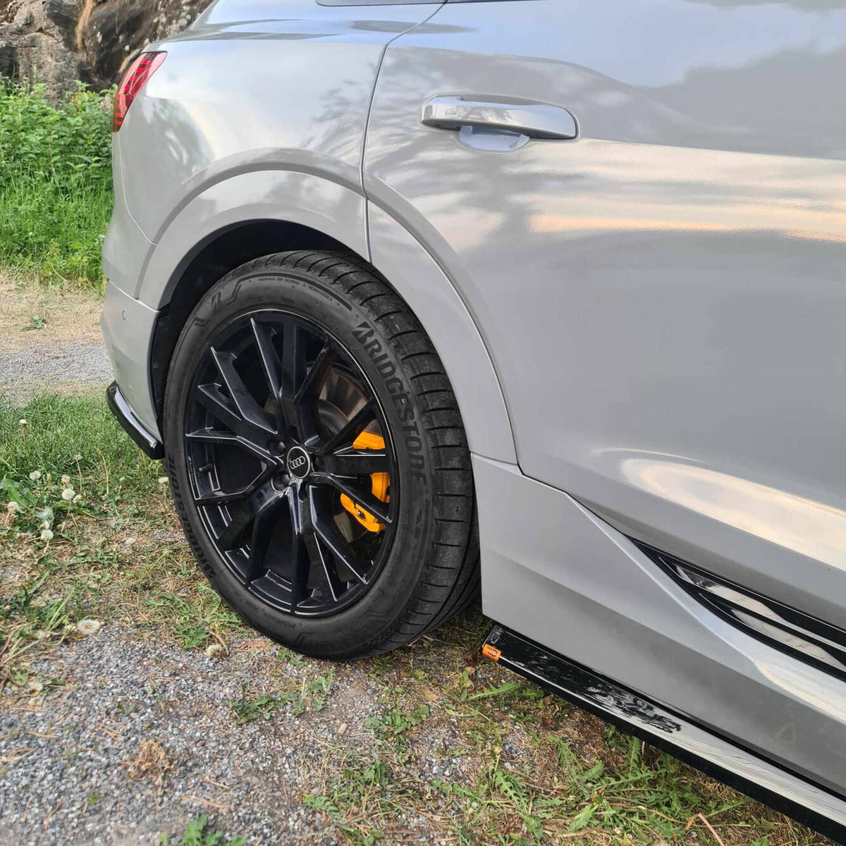 Street+ Seitenschweller Leisten passend für Audi e-Tron S-Line schwarz Hochglanz – Ansicht 6