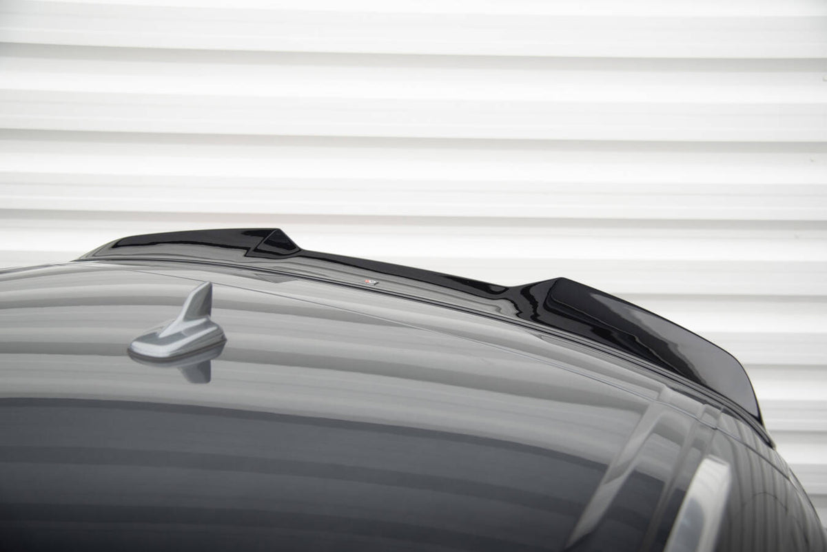 Heckspoiler Lippe 3D Audi Q7 Mk2 schwarz Hochglanz – Ansicht 4