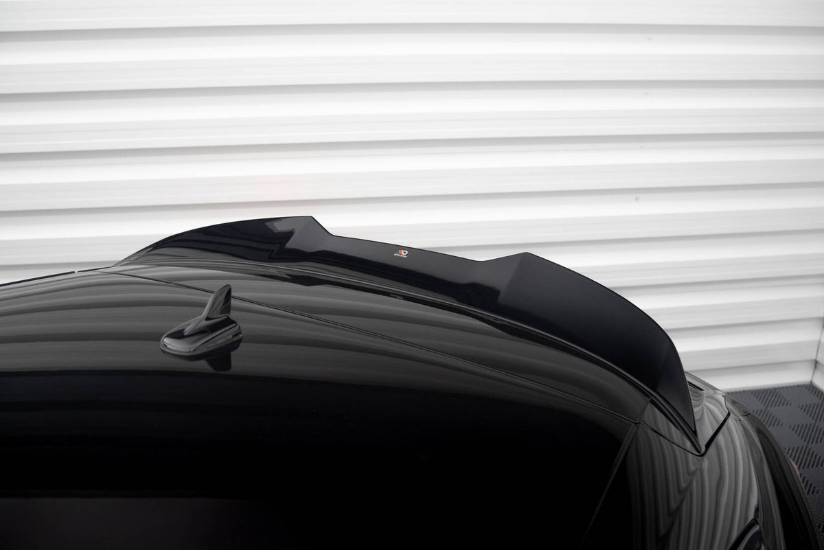 Heckspoiler Lippe 3D Audi Q3 Sportback F3 schwarz Hochglanz – Ansicht 1