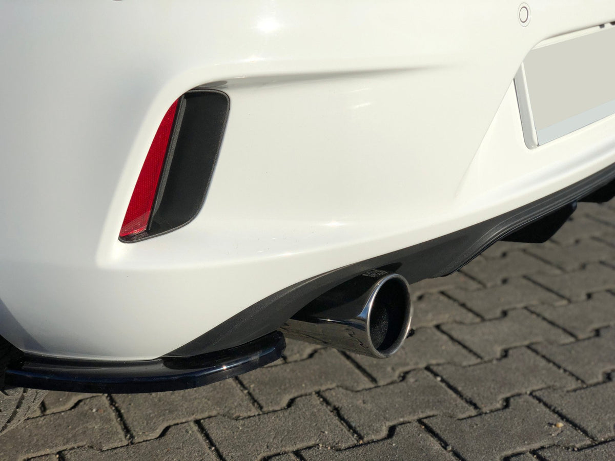Heck Ansatz Flaps Diffusor passend für OPEL ASTRA K OPC-LINE schwarz Hochglanz – Ansicht 3
