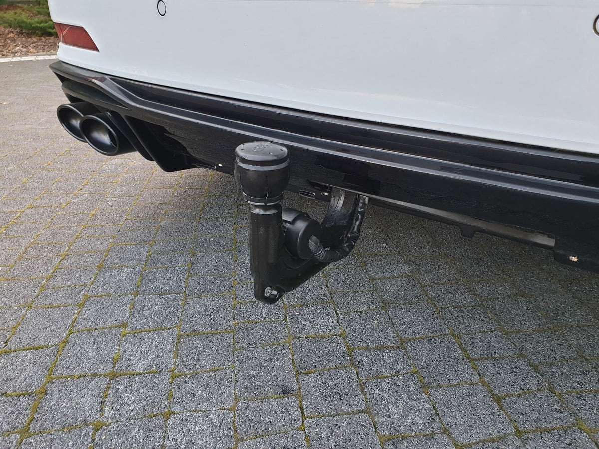 Diffusor Heck Ansatz + Endrohre passend für Audi A6 S-Line / S6 C8 / C8 Facelift – Ansicht 6