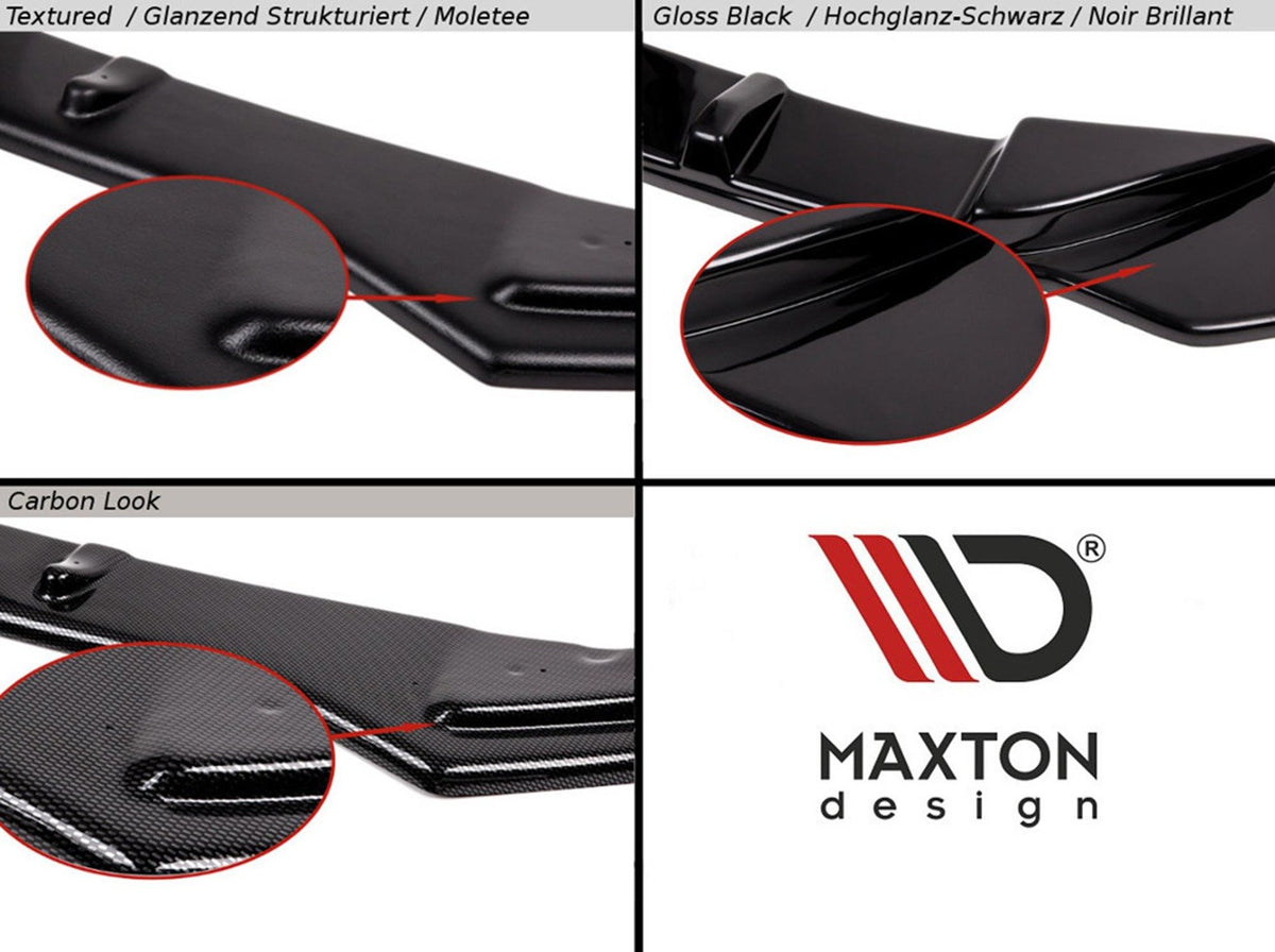 Heck Ansatz Flaps Diffusor V.1 passend für BMW M5 F90 Facelift schwarz Hochglanz – Ansicht 7
