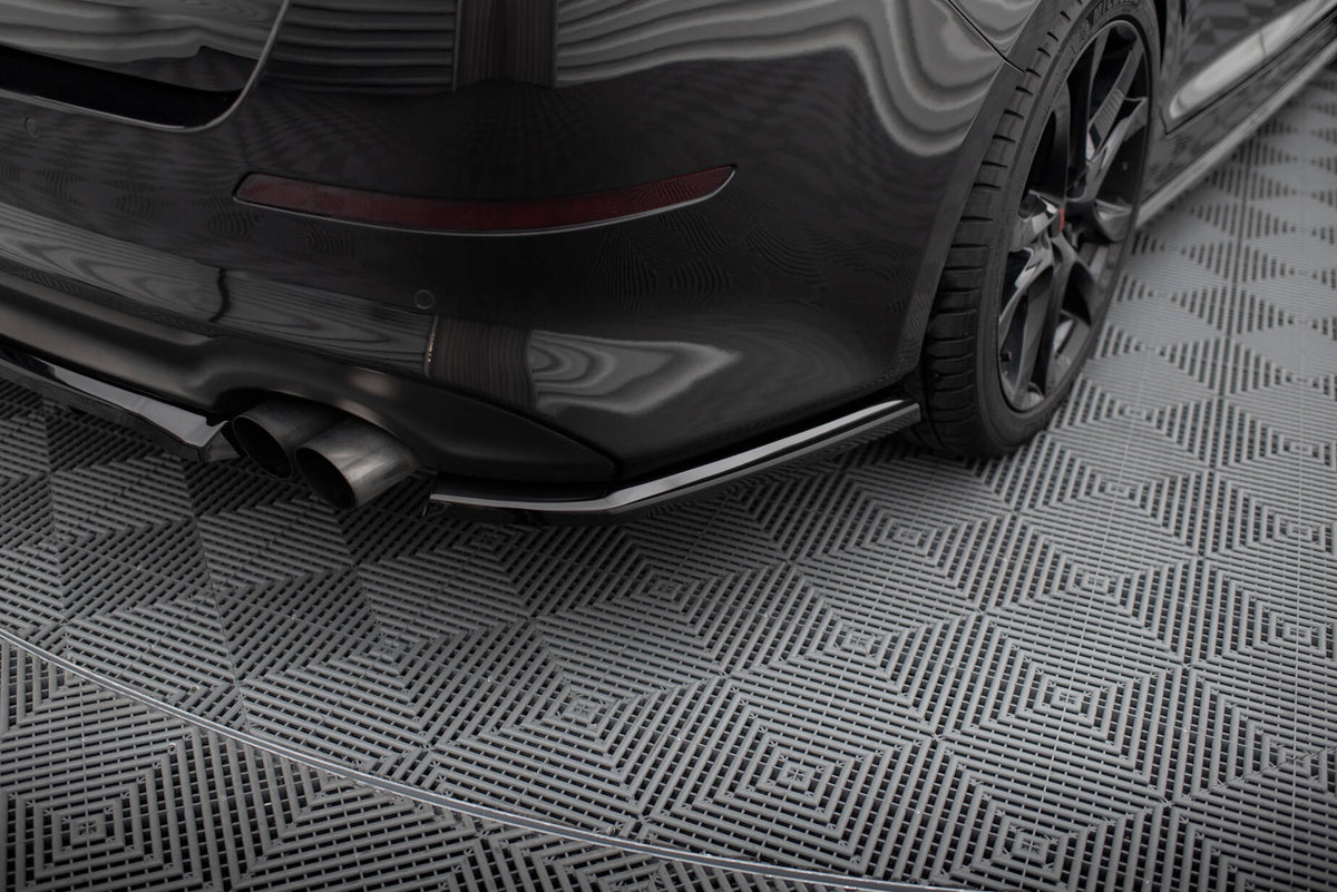 Street+ Mittlerer Diffusor RACE passend für Kia Optima Mk3 schwarz Hochglanz – Ansicht 4