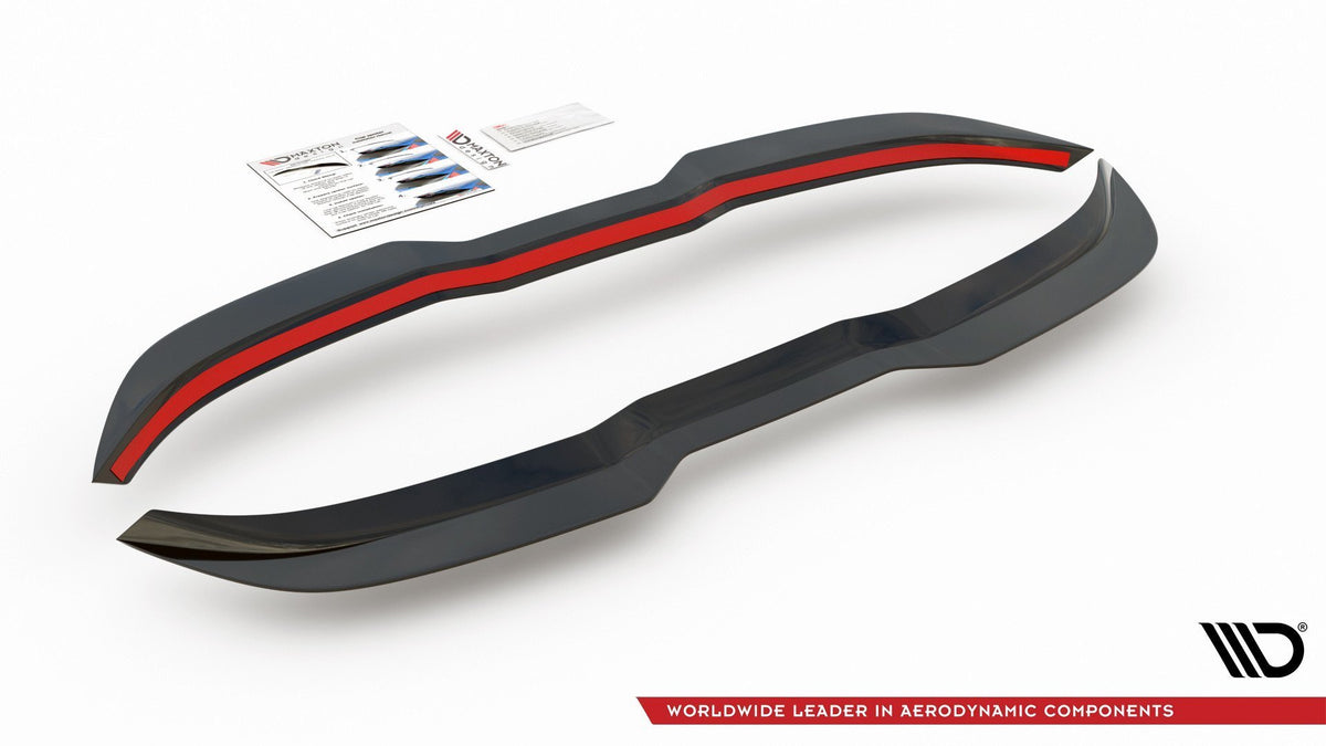 Heckspoiler Lippe V.2 Ford Focus Hatchback ST Mk4 schwarz Hochglanz – Ansicht 10