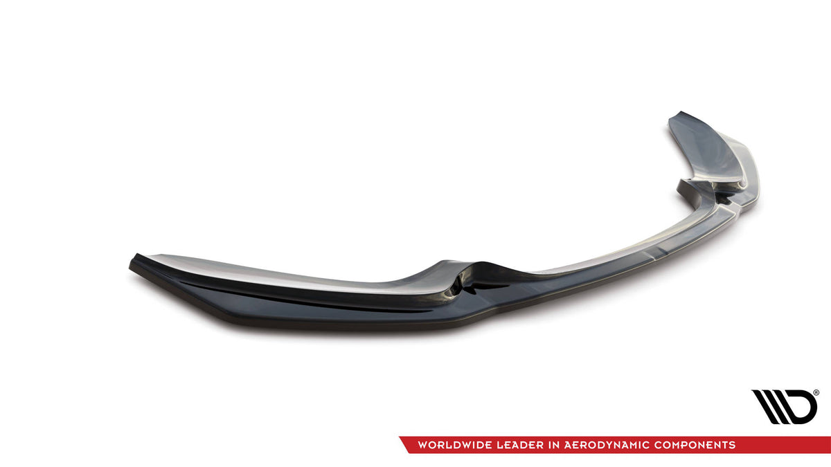 Street+ Spoilerlippe Front Ansatz V.3 passend für BMW 1er F20/F21 M-Power schwarz Hochglanz – Ansicht 6