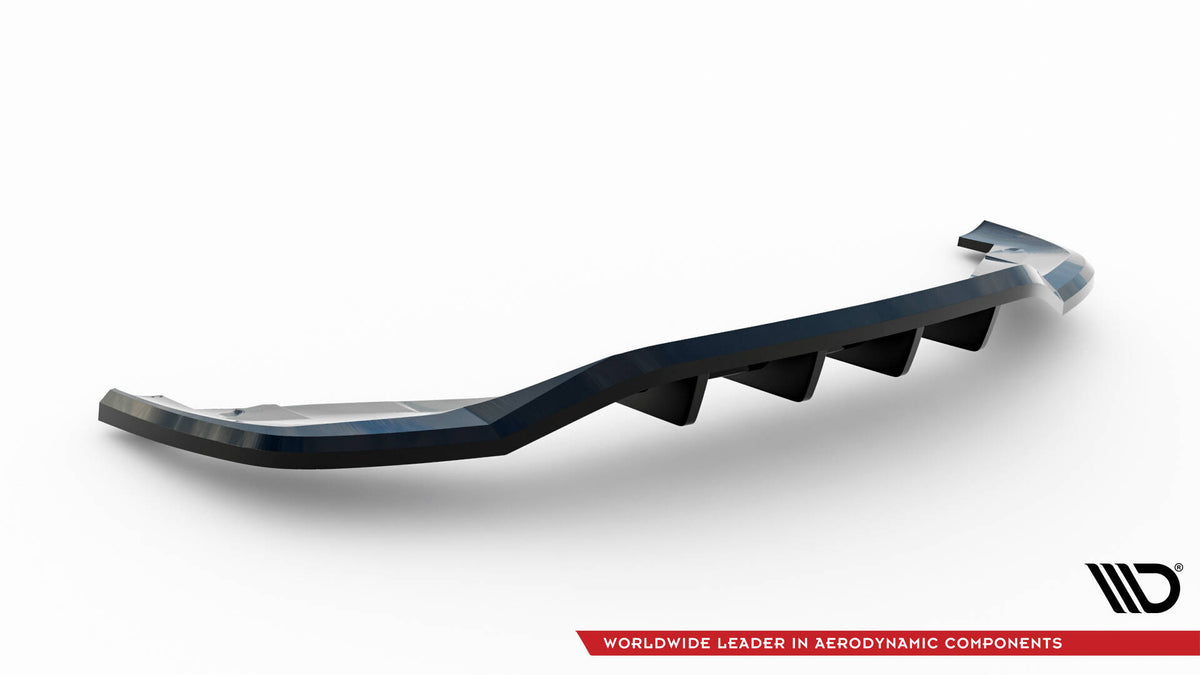 Street+ Mittlerer Diffusor RACE passend für Alfa Romeo Tonale Mk1 schwarz Hochglanz – Ansicht 5