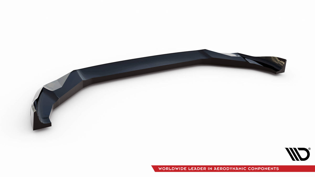 Street+ Spoilerlippe Front Ansatz V.2 passend für BMW X3 M F97 Facelift schwarz Hochglanz – Ansicht 6