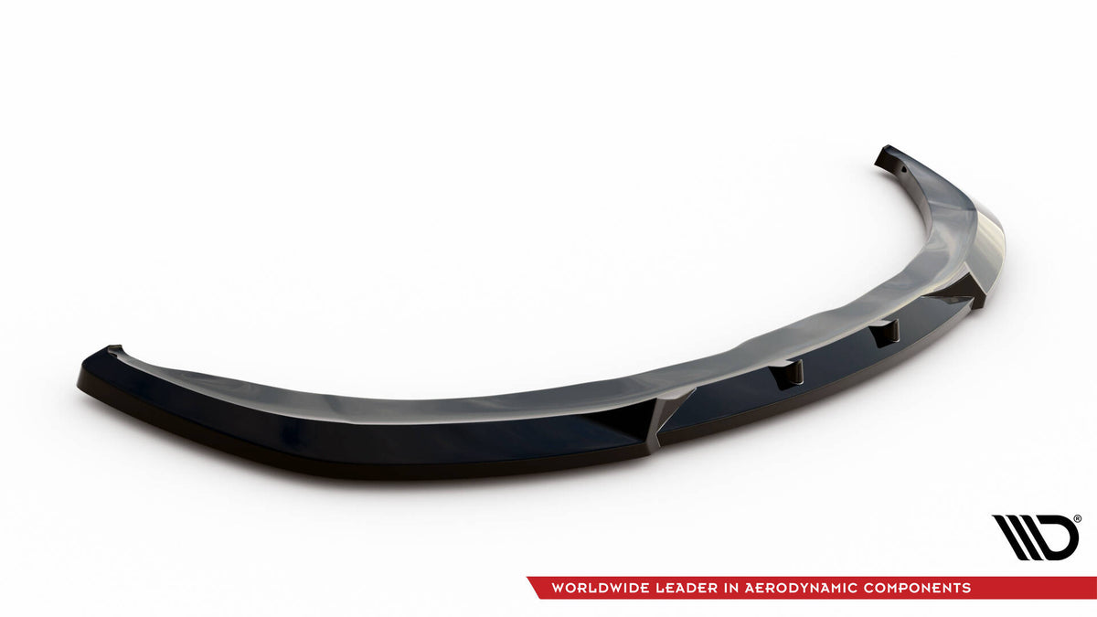 Street+ Spoilerlippe Front Ansatz passend für Toyota Yaris T-Sport Mk1 Facelift schwarz Hochglanz – Ansicht 4