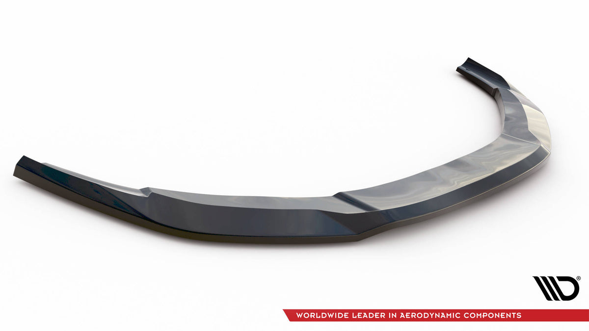 Street+ Spoilerlippe Front Ansatz V.1 passend für Audi S8 D4 schwarz Hochglanz – Ansicht 5