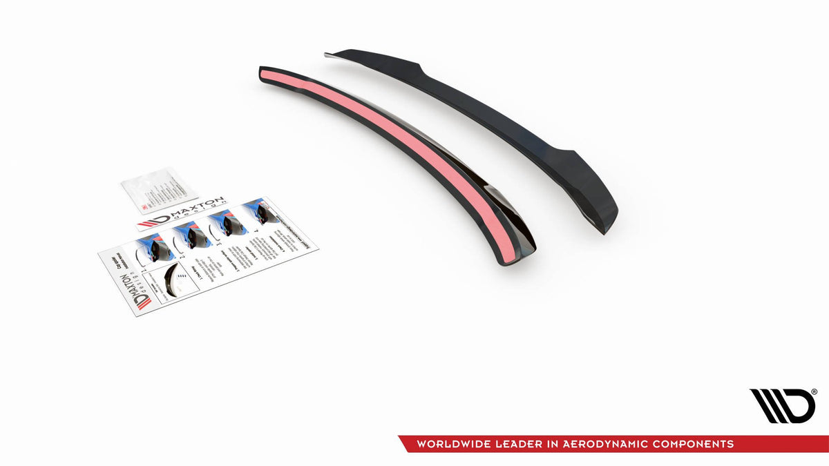 Heckspoiler Lippe Mercedes-Benz C Kombi S205 schwarz Hochglanz – Ansicht 5