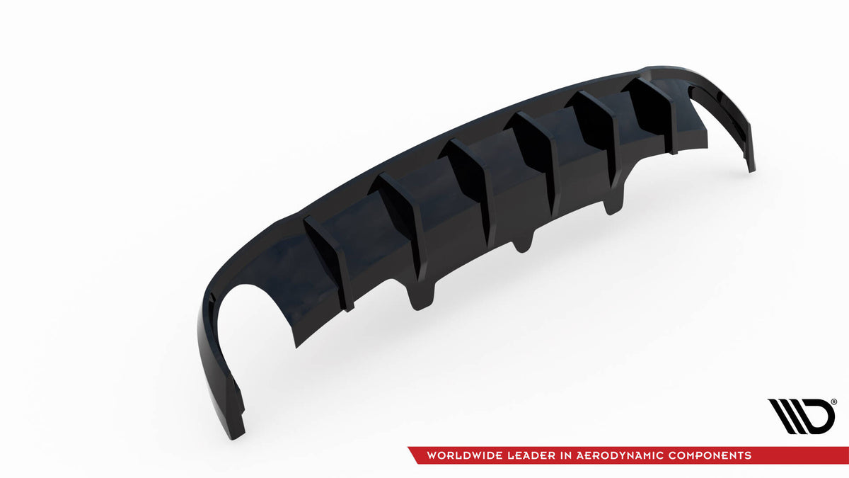 Diffusor Heck Ansatz passend für Audi A6 Limousine / Avant C7 – Ansicht 4