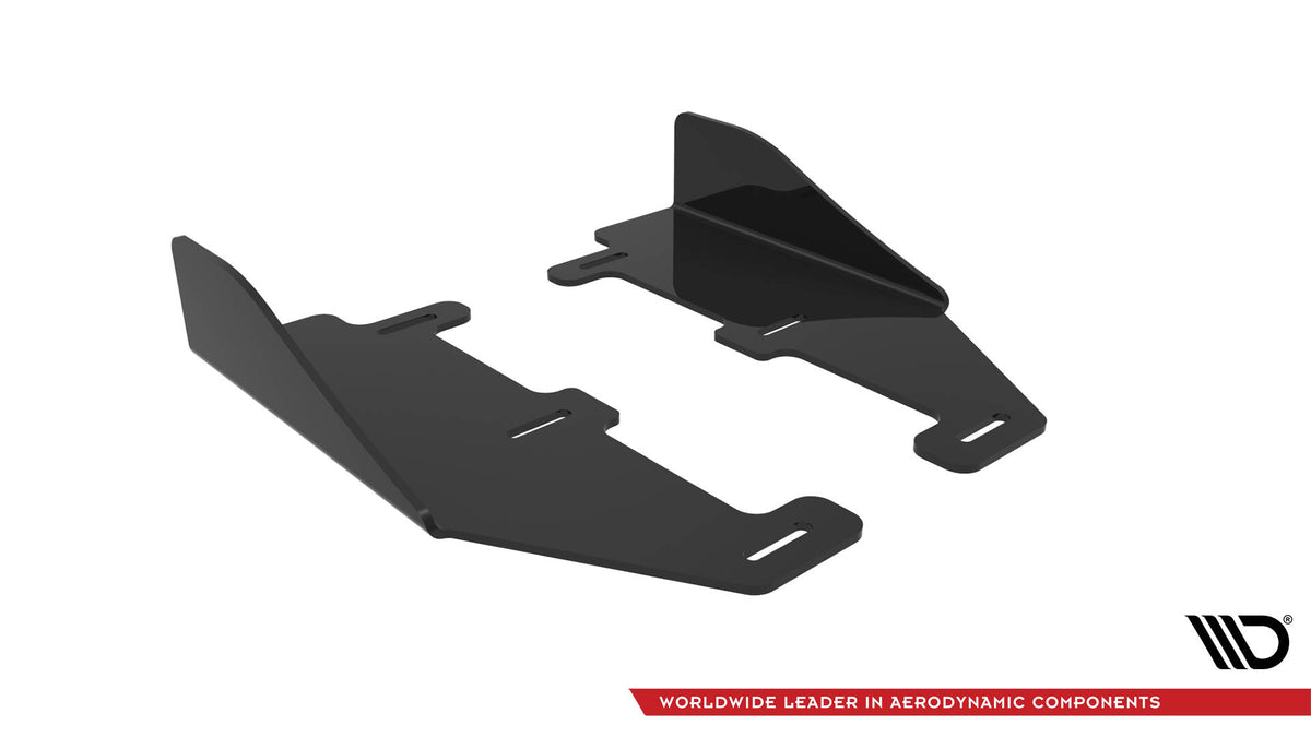 Seitenschweller Flaps passend für Ford Fiesta ST / ST-Line Mk8 schwarz Hochglanz – Ansicht 8