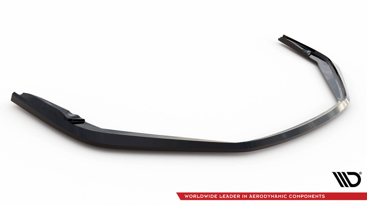 Street+ Spoilerlippe Front Ansatz passend für Porsche 718 Cayman GT4 RS 982c schwarz Hochglanz – Ansicht 5