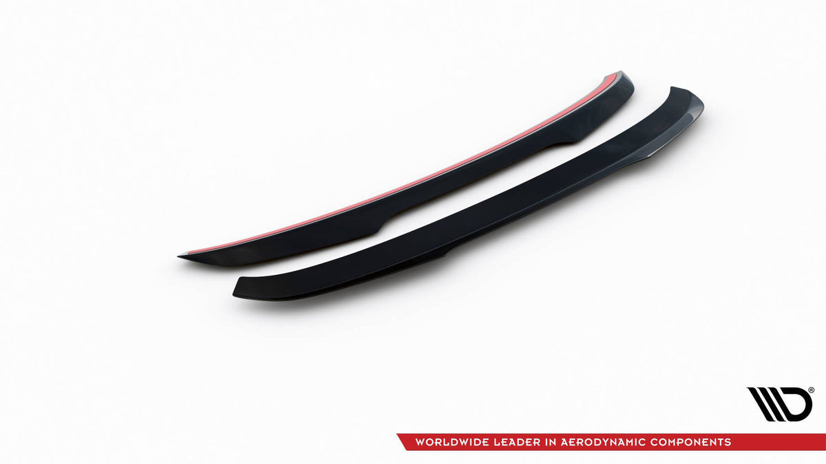 Heckspoiler Lippe Skoda Kamiq Mk1 schwarz Hochglanz – Ansicht 5
