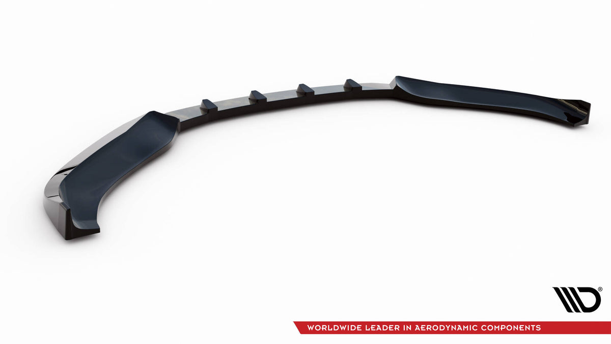 Street+ Spoilerlippe Front Ansatz V.2 passend für Audi TT S / S-Line 8S schwarz Hochglanz – Ansicht 6