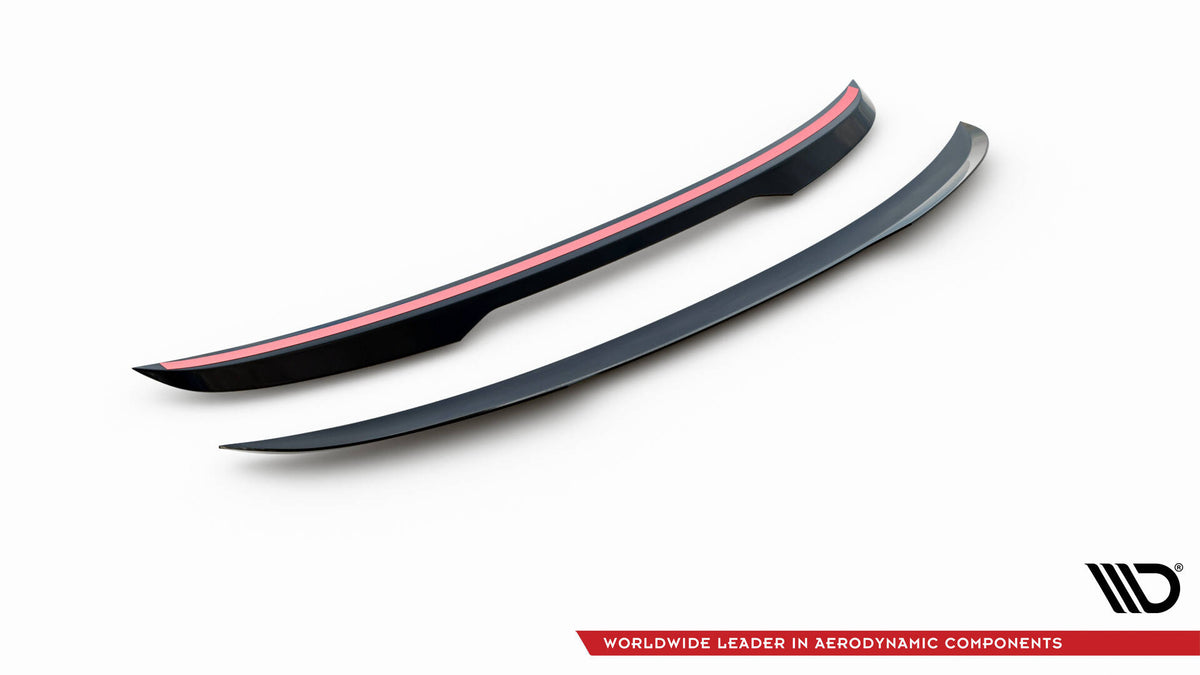 Niedriger Heckspoiler Lippe Porsche 911 992 GT3 schwarz Hochglanz – Ansicht 8