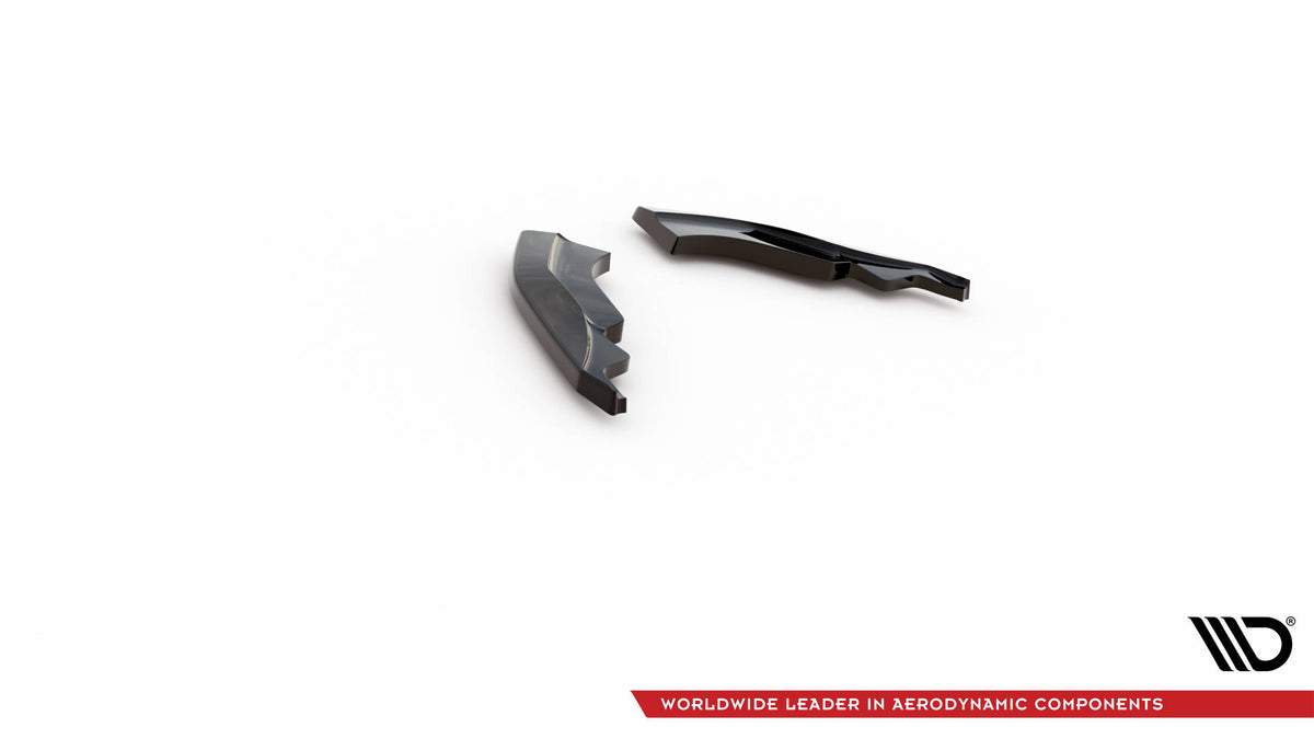 Heck Ansatz Flaps Diffusor passend für Jaguar F-Type X152 Facelift schwarz Hochglanz – Ansicht 6