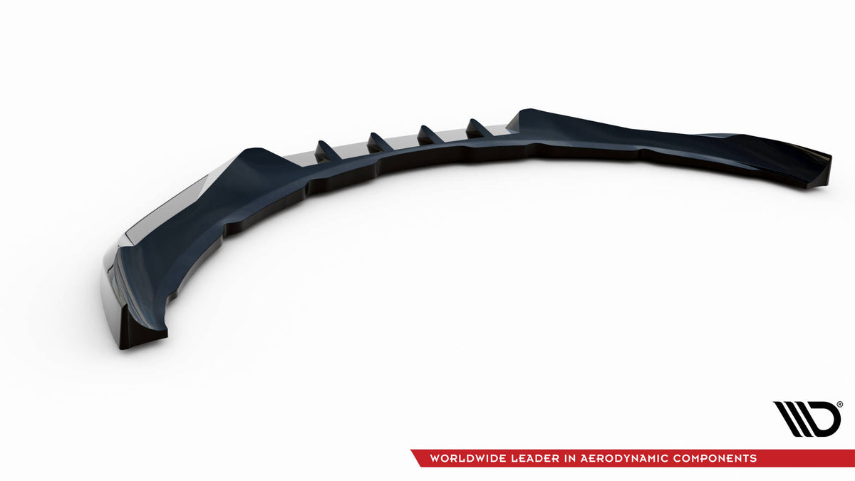 Street+ Spoilerlippe Front Ansatz V.1 passend für Volvo S60 R-Design Mk2 schwarz Hochglanz – Ansicht 6