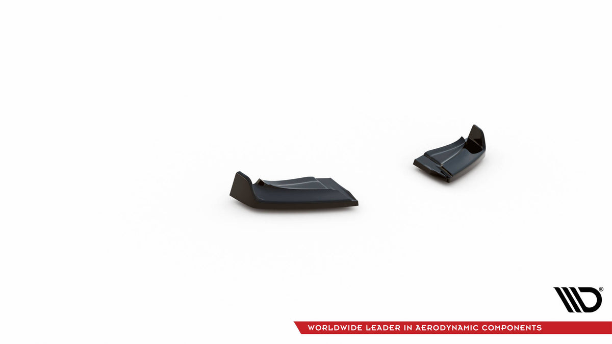 Heck Ansatz Flaps Diffusor V.3 passend für Mini Cooper John Cooper Works R56 schwarz Hochglanz – Ansicht 5