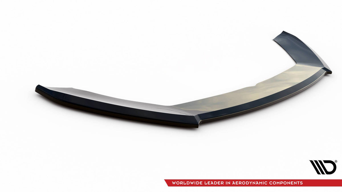 Street+ Spoilerlippe Front Ansatz V.4 passend für Seat Leon Cupra / FR Mk3 FL schwarz Hochglanz – Ansicht 6